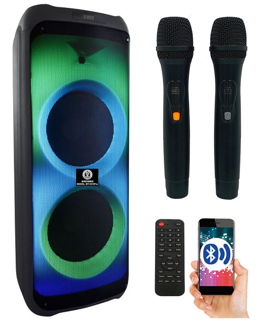 Singtronic BT-1010Pro Portable 800W Karaoke System Bluetooth Speaker