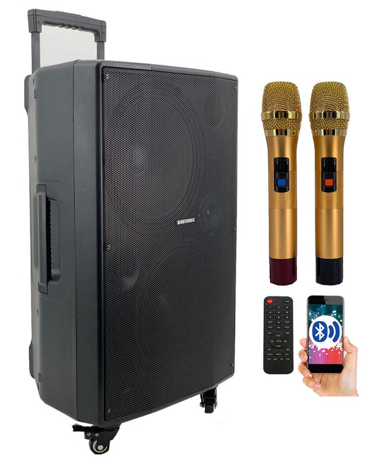 Singtronic BT-1212Pro Portable 800W Karaoke System Bluetooth Speaker