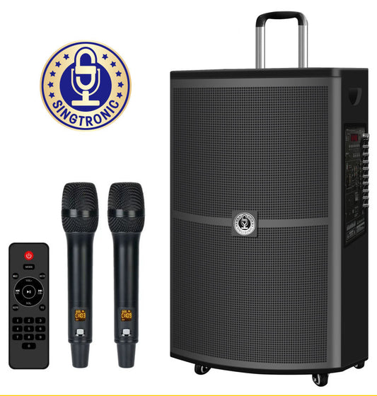 Professional 1500W Rechargeable 15" Bluetooth All-in-One Karaoke System