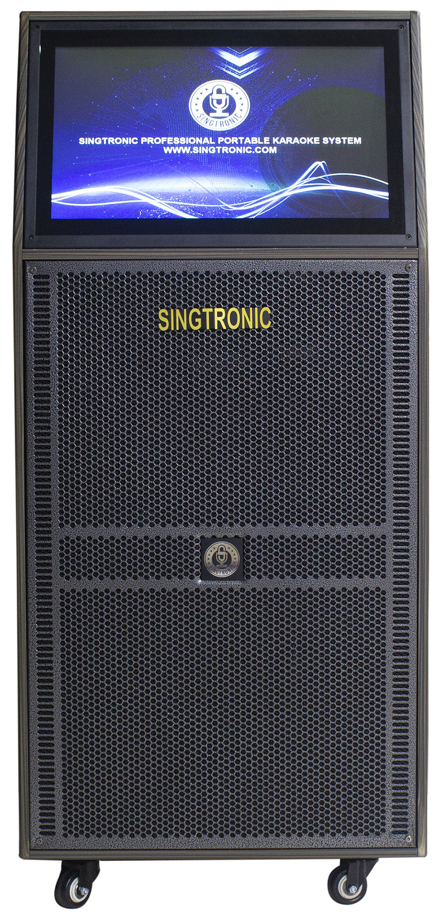 Singtronic BT-999Pro Professional Portable Karaoke System Bluetooth Speaker 19" Touch Screen