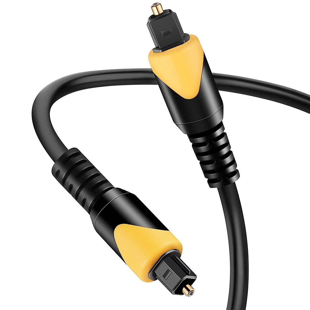 Digital 6ft Optical Audio Cable Tosklink to Tosklink Optical Fiber Optic Cable