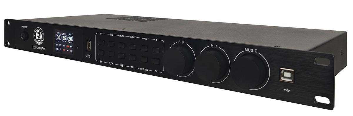 Singtronic DSP-2000Pro Professional Digital Key Control Echo Karaoke Processor