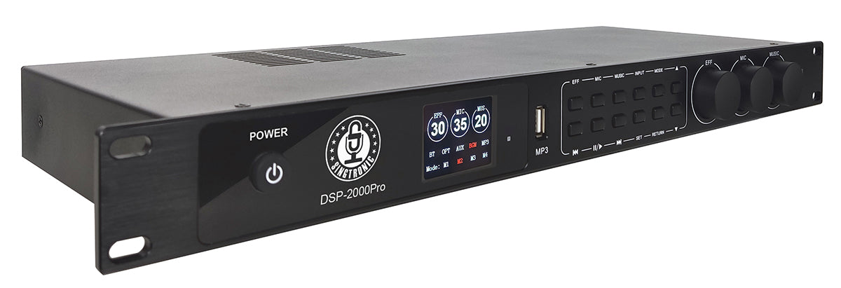 Singtronic DSP-2000Pro Professional Digital Key Control Echo Karaoke Processor