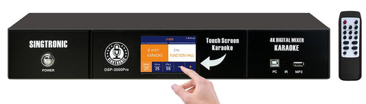 Singtronic DSP-3000 Professional Digital Echo Key Control Karaoke Mixer Processor