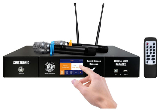 Singtronic DSP-3000Pro Digital 2 in 1 Professional Karaoke Mixer & Processor