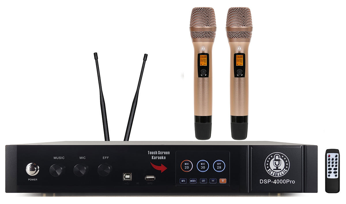 Singtronic DSP-4000Pro Professional Digital Echo Key Control Karaoke Mixer Processor