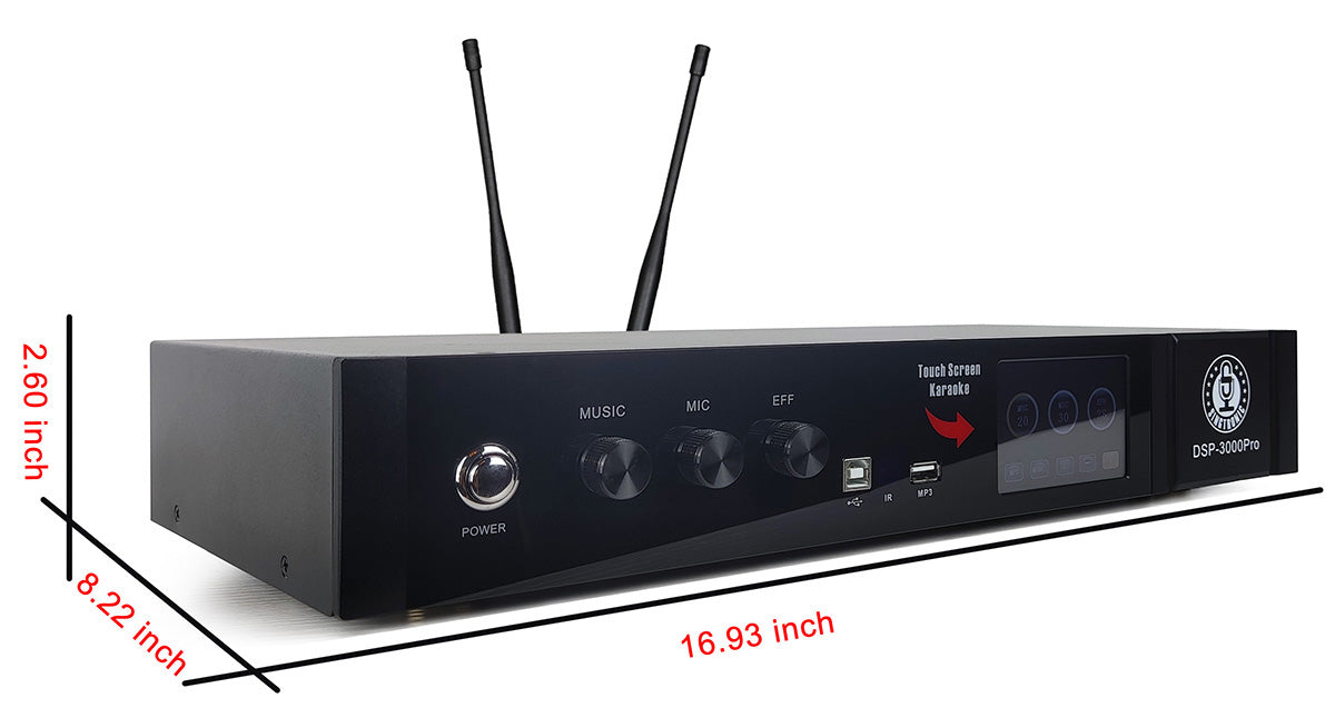 Singtronic DSP-4000Pro Professional Digital Echo Key Control Karaoke Mixer Processor