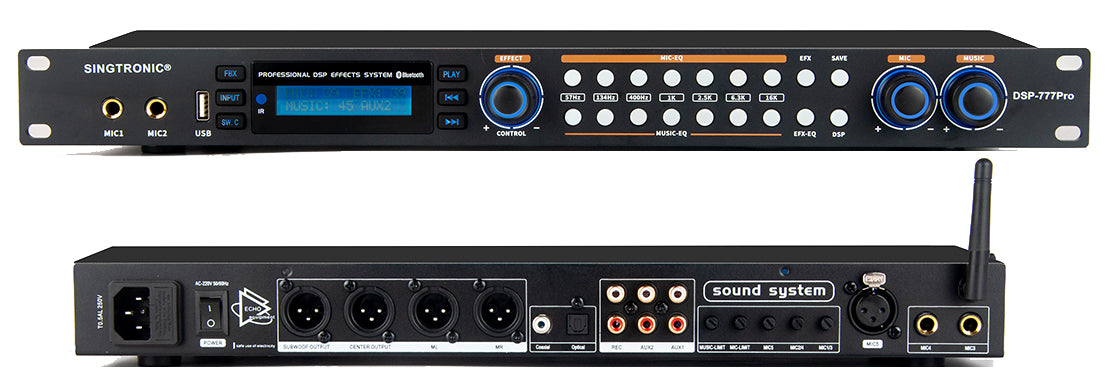 Singtronic DSP-777Pro Professional Digital Echo Karaoke Processor