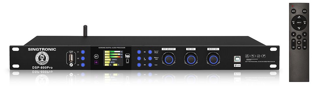 Singtronic DSP-800Pro Professional Digital Echo Karaoke Mixer Processor