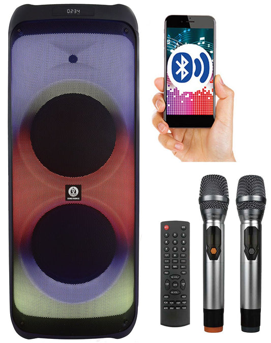 Singtronic F-1215Pro Professional 1200W Powered Bluetooth Karaoke Speaker System