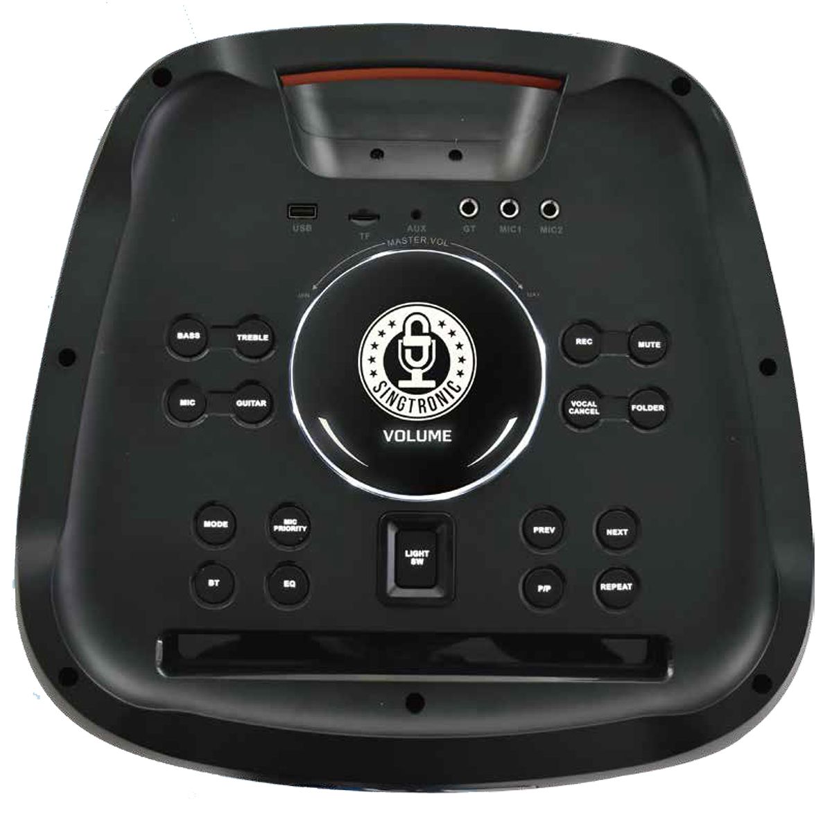 Singtronic F-1215Pro Professional 1200W Powered Bluetooth Karaoke Speaker System
