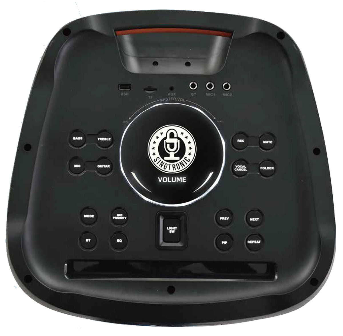 Singtronic F-1215Pro Portable 1200W Karaoke System Bluetooth Speaker