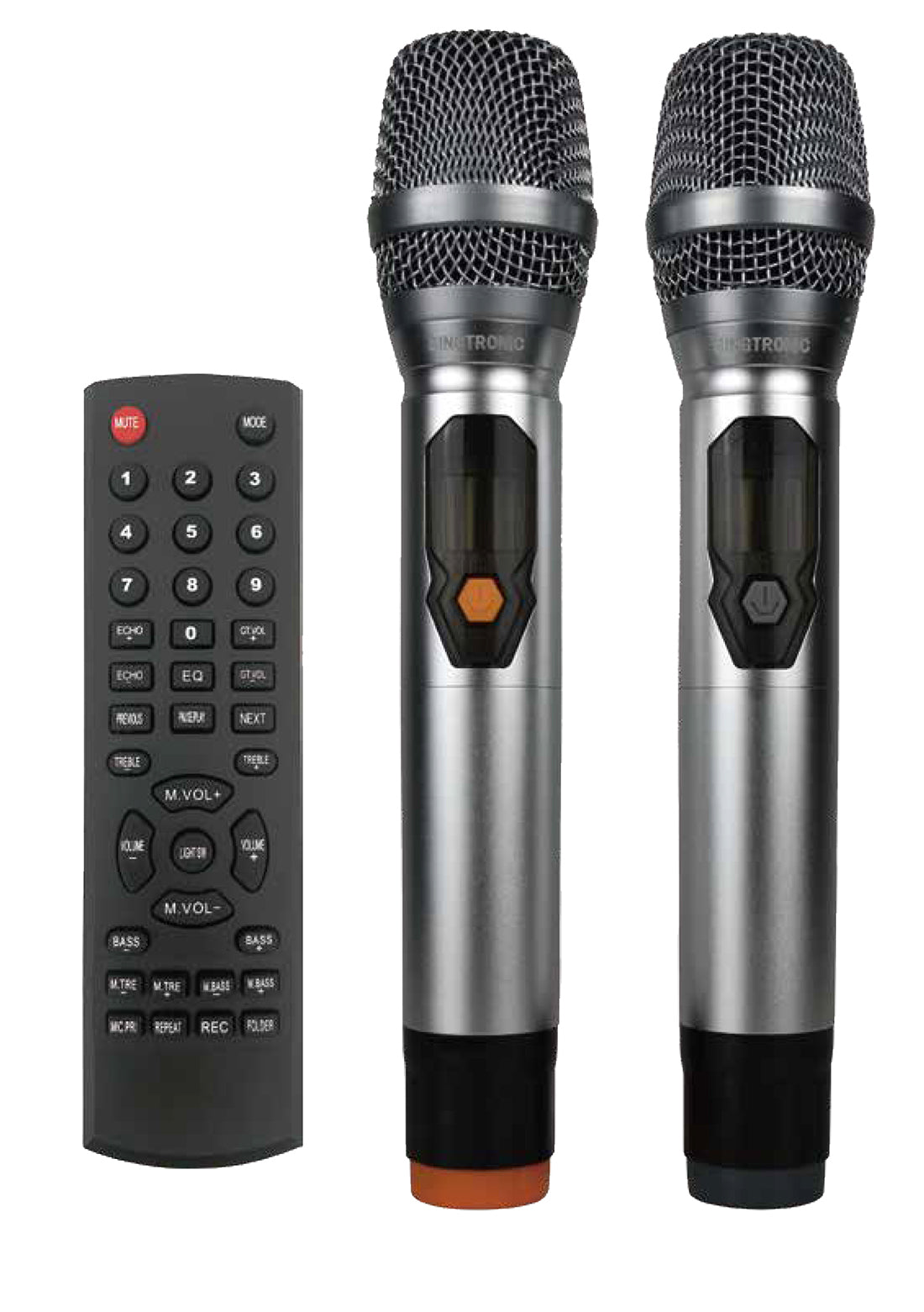 Singtronic F-1215Pro Portable 1200W Karaoke System Bluetooth Speaker