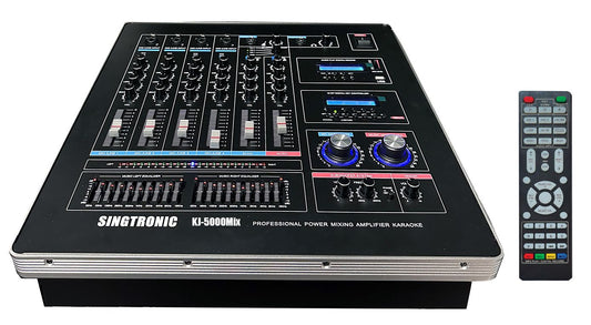 Singtronic KJ-5000Mix Professional Console Digital Karaoke Mixer with HDMI-Arc & Recording Function