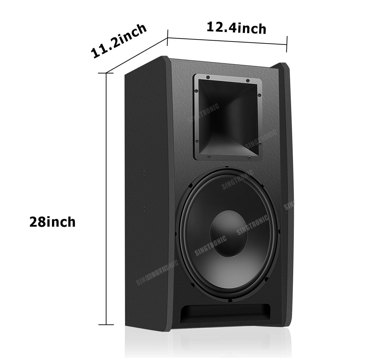 Karaoke Speaker System Vocalist Bookshelf 3000W by Singtronic