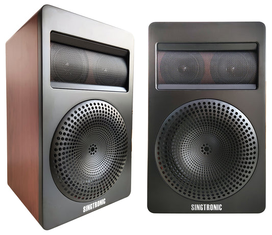 Karaoke Speaker Vocalist Bookshelf 2500W by Singtronic