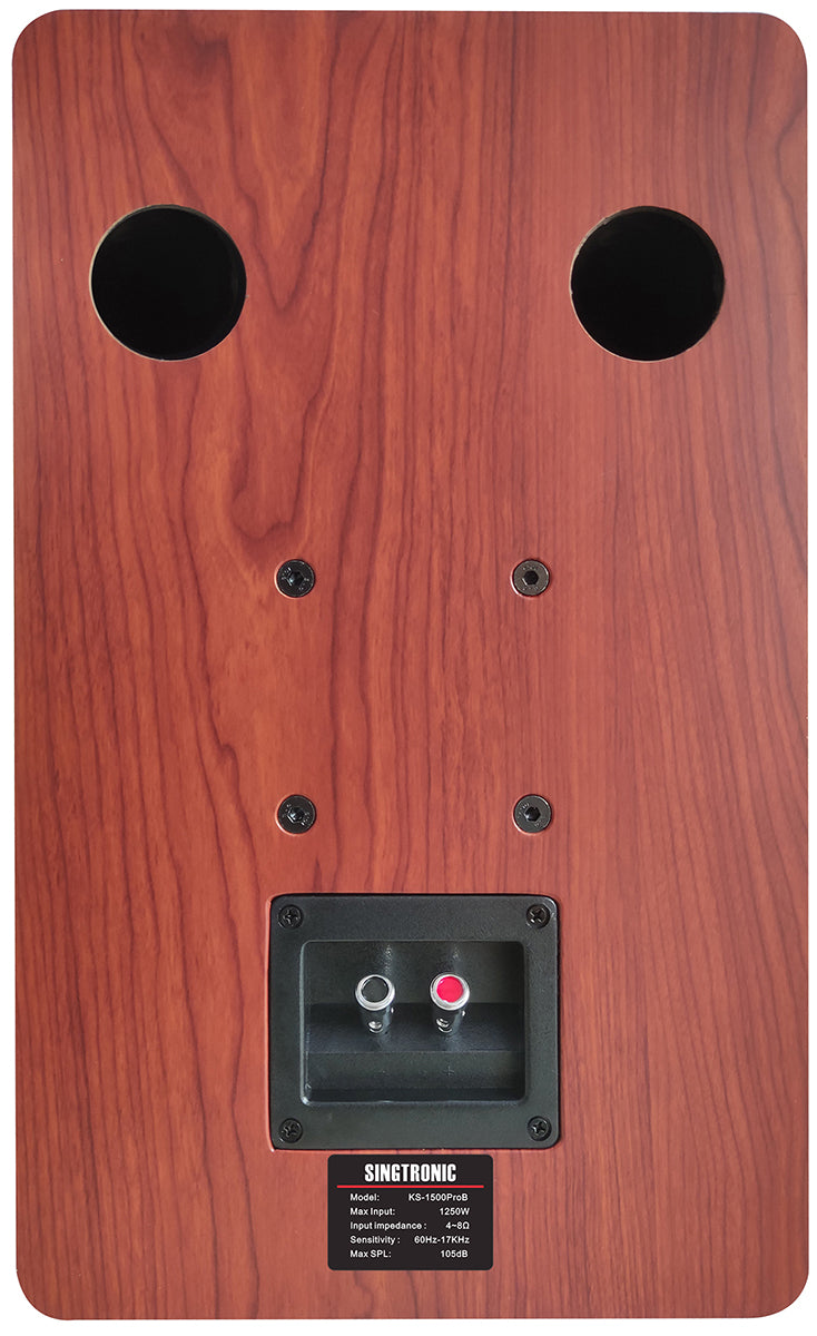 Karaoke Speaker Vocalist Bookshelf 2500W by Singtronic