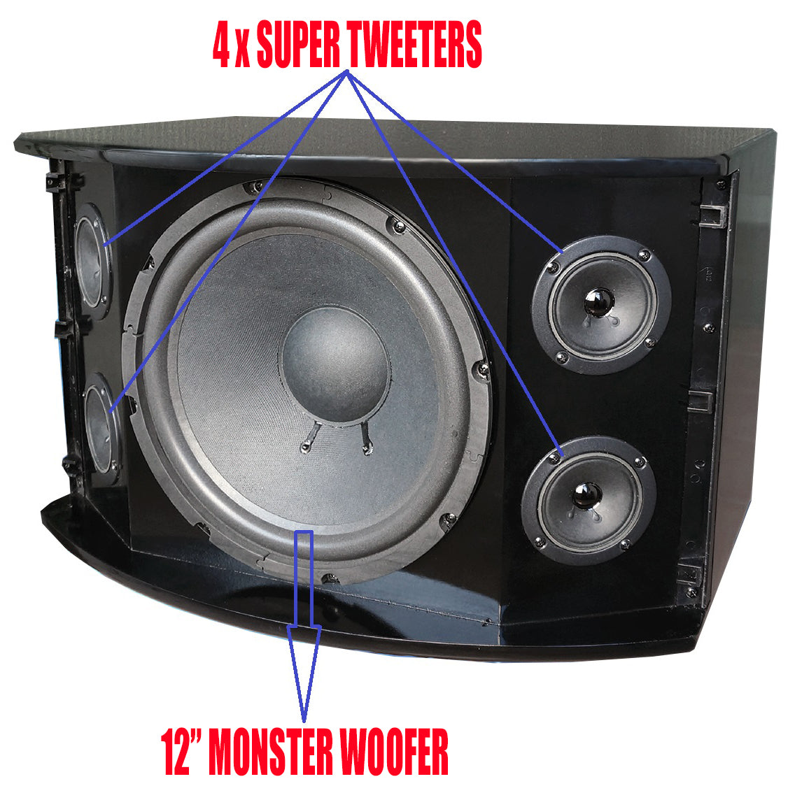 Singtronic KS-3000V Professional 3000W Karaoke Speaker