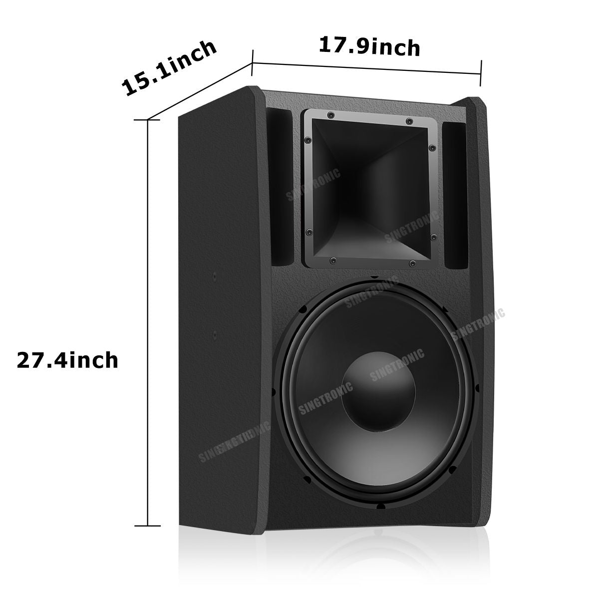 Professional Karaoke Speaker 5000W Bookshelf by Singtronic