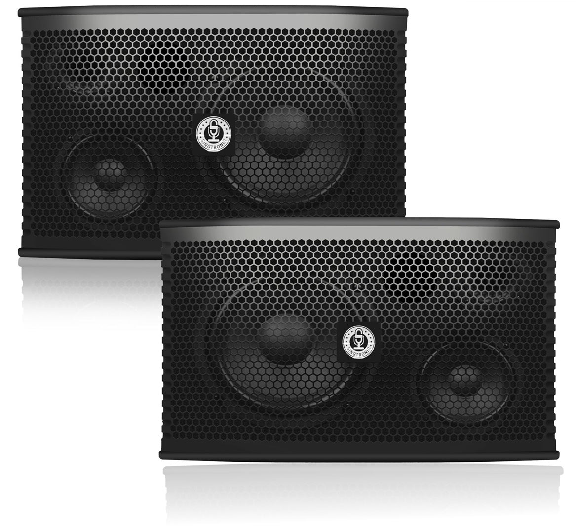 Karaoke Speaker Vocalist Bookshelf 1500W by Singtronic