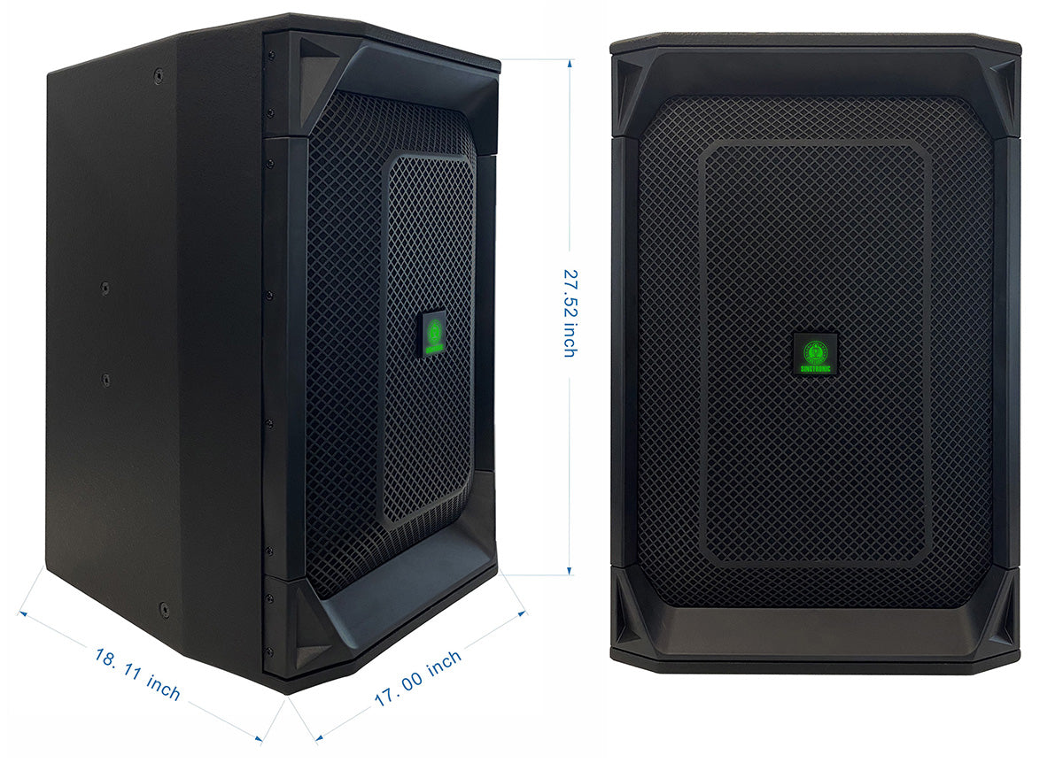Singtronic KS-6000Pro Professional 6000W Vocalist Karaoke 15" Speaker (Pair)
