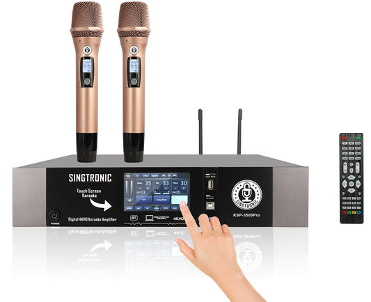 Professional Karaoke Amplifier 3500W Digital 3 in 1 by Singtronic