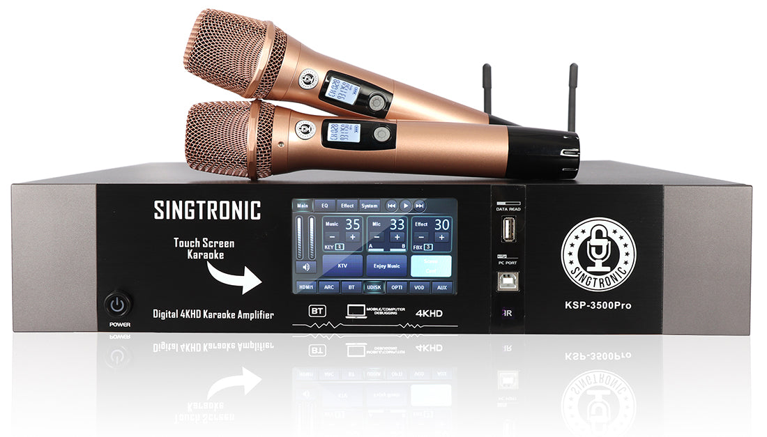 Professional Karaoke Amplifier 3500W Digital 3 in 1 by Singtronic