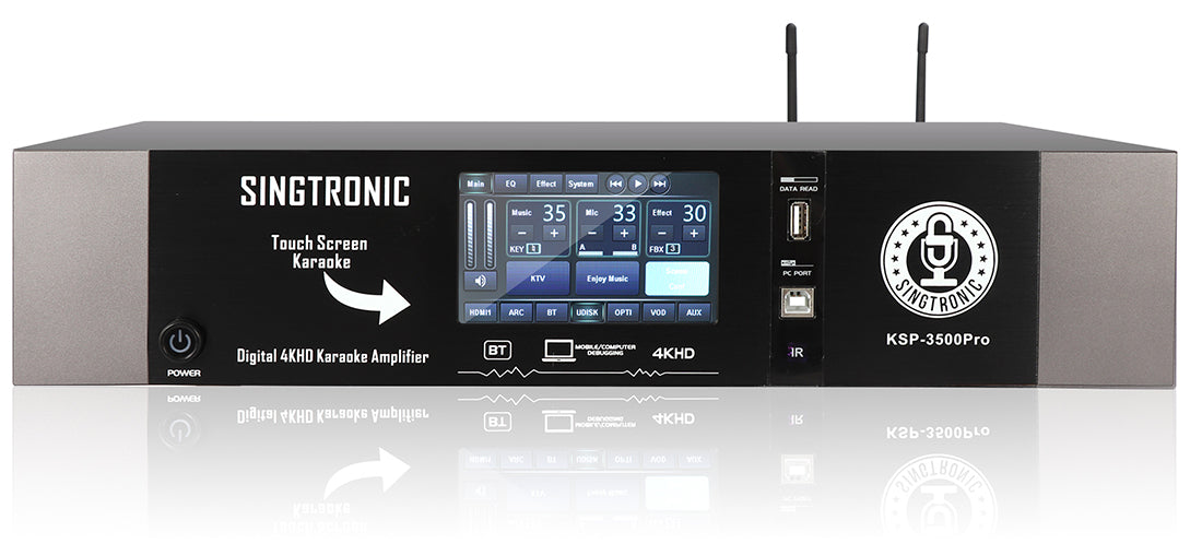 Professional Karaoke Amplifier 3500W Digital 3 in 1 by Singtronic
