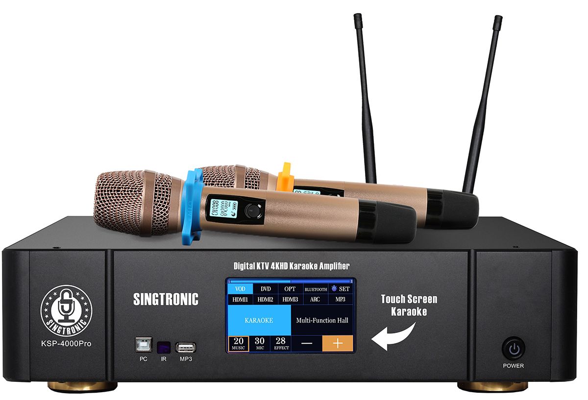 Singtronic KSP-4000Pro Professional 4000W Digital Karaoke Sound Processor Amplifier