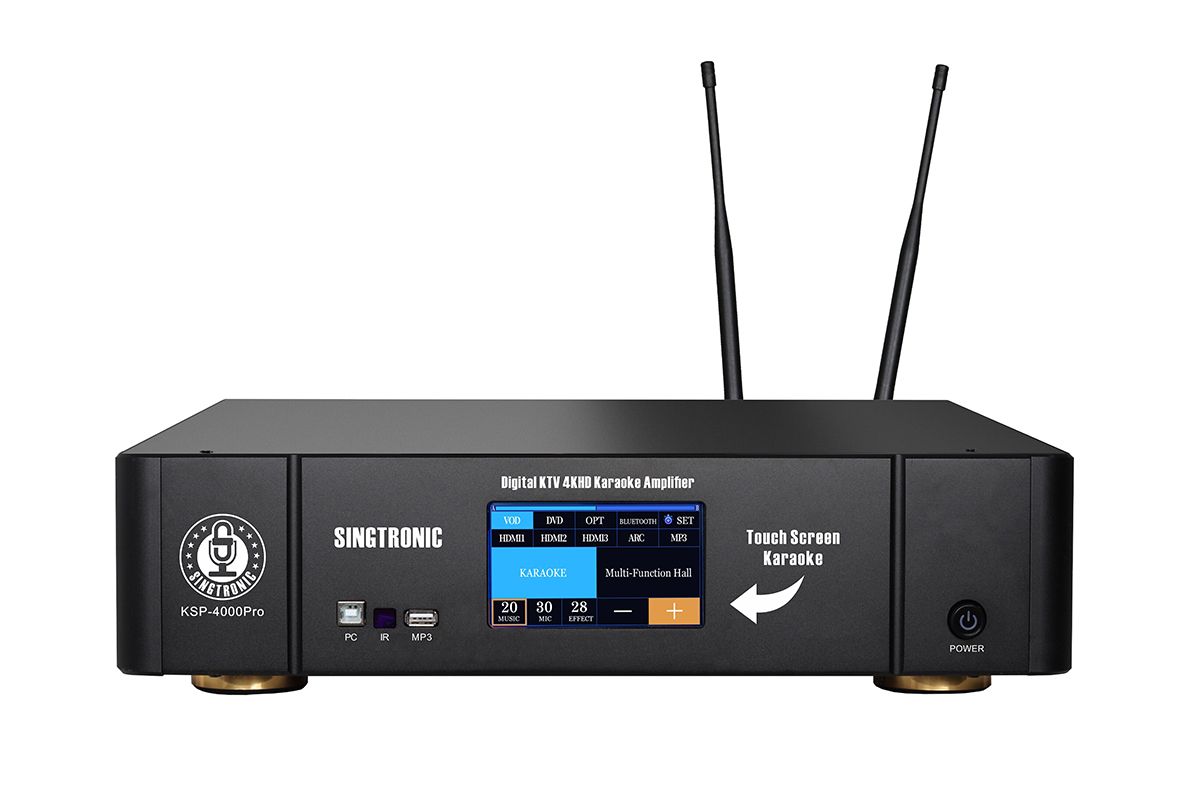 Singtronic KSP-4000Pro Professional 4000W Digital Karaoke Sound Processor Amplifier