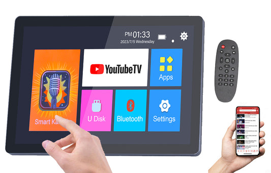 Singtronic KTV-15.6UHD Professional 16" Touch Screen Tablet Karaoke w/o Hard Drive