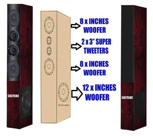 Singtronic Professional 3000W YouTube Karaoke System Control by iPhone & Android