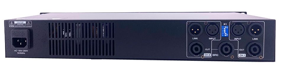 Professional Class D 3000W Power Amplifier + Digital Karaoke Processor Mixer