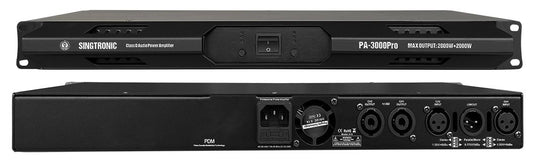 Singtronic PA-3000Pro Professional 2000W + 2000W Class D Power Ampliifier