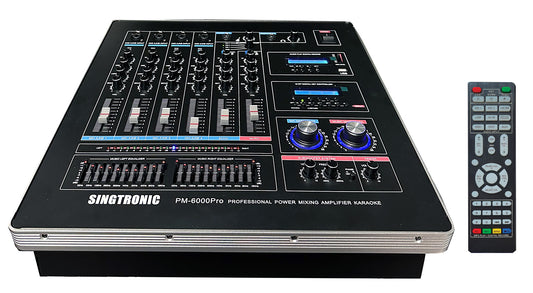 Singtronic PM-6000Pro Professional 6000W Digital Console Mixing Board Karaoke Ampliffier