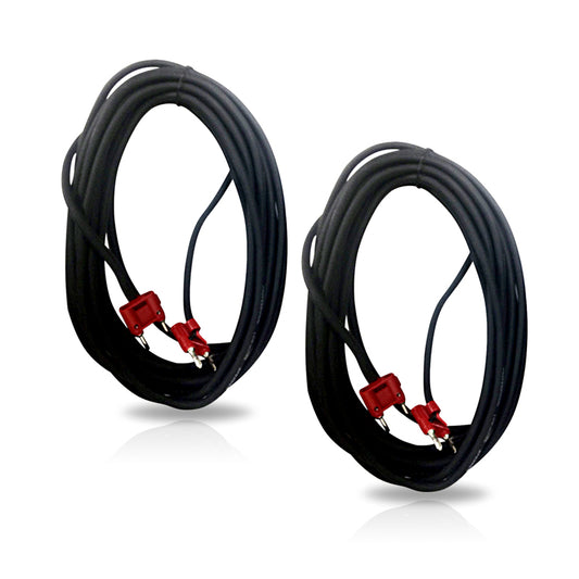 Singtronic 14" Gauge Monster Speaker Cable with Banana Plug (Pair)