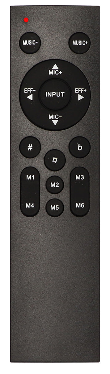 Karaoke Digital Processor, Mixer, Anti-Feedback with Remote & Phone Apps