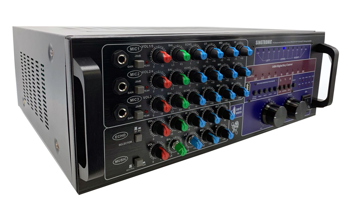 Singtronic KA-2000DSP Professional DJ/KJ Digital 2500W Mixing Amplifier Karaoke