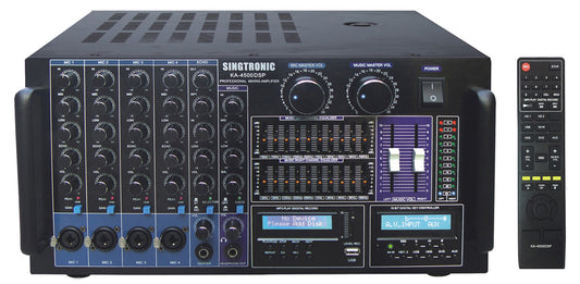 Singtronic KA-4500DSP Professional DJ/KJ Digital 5000W Console DSP Mixing Amplifier Karaoke