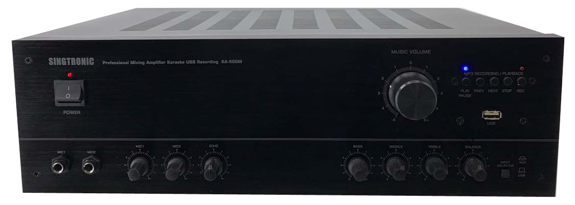 Singtronic KA-500M Professional 1000W AV Mixing Amplifier Karaoke