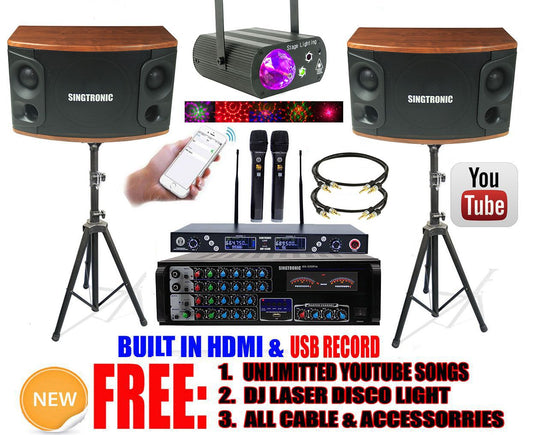 Singtronic Complete 1200W Karaoke System Specials