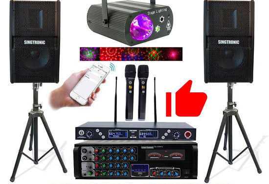 Singtronic Professional 2000W Karaoke Youtube System
