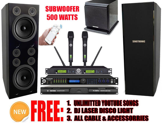 Singtronic Professional Complete 4000W Karaoke System