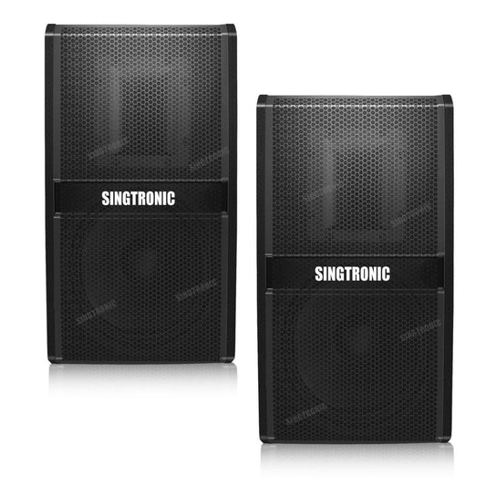 Karaoke Speaker System Vocalist Bookshelf 3000W by Singtronic