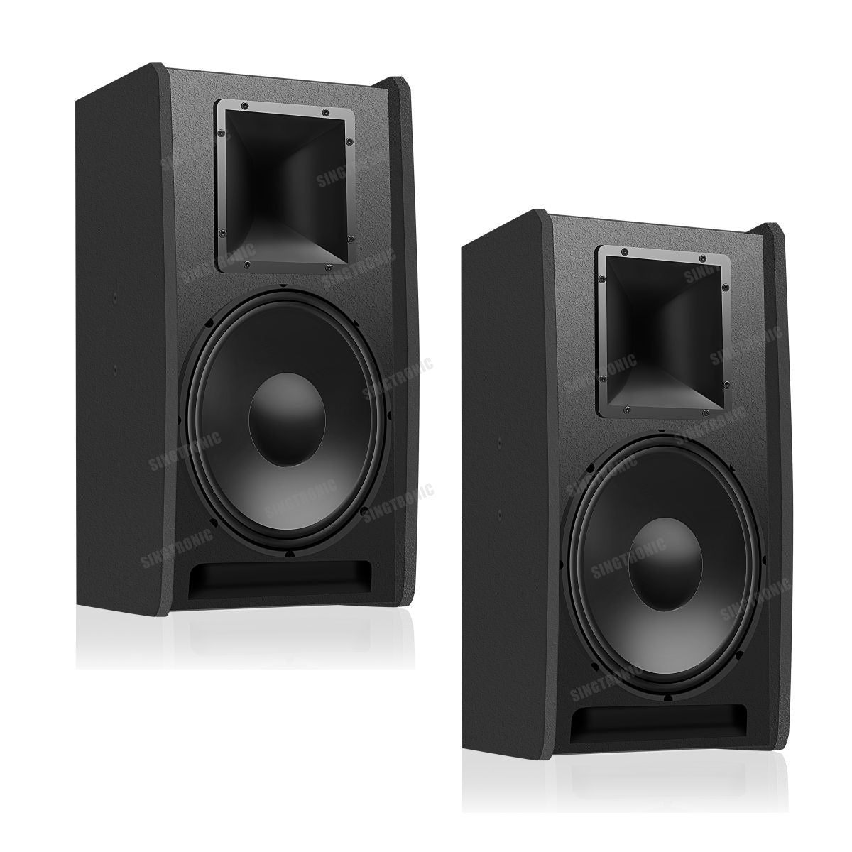 Karaoke Speaker System Vocalist Bookshelf 3000W by Singtronic