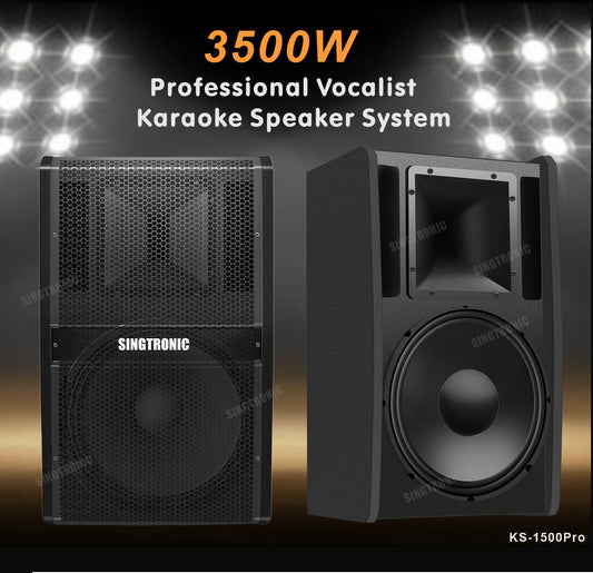 Singtronic KS-1500Pro Professional 3500W Vocalist Karaoke Speaker