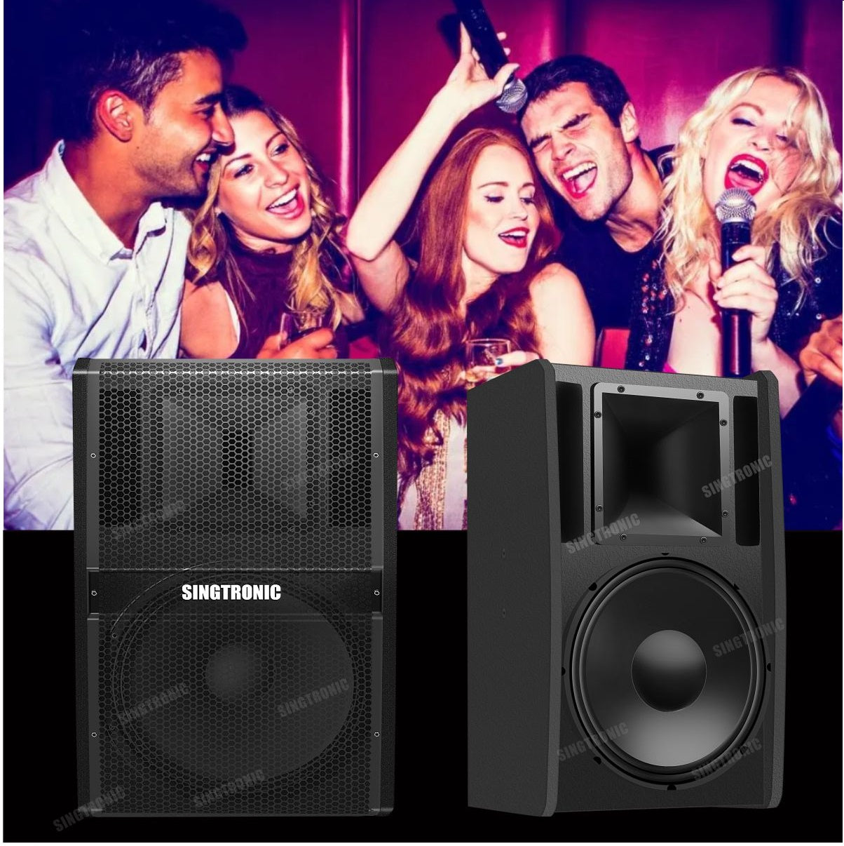Singtronic KS-1500Pro Professional 3500W Vocalist Karaoke Speaker