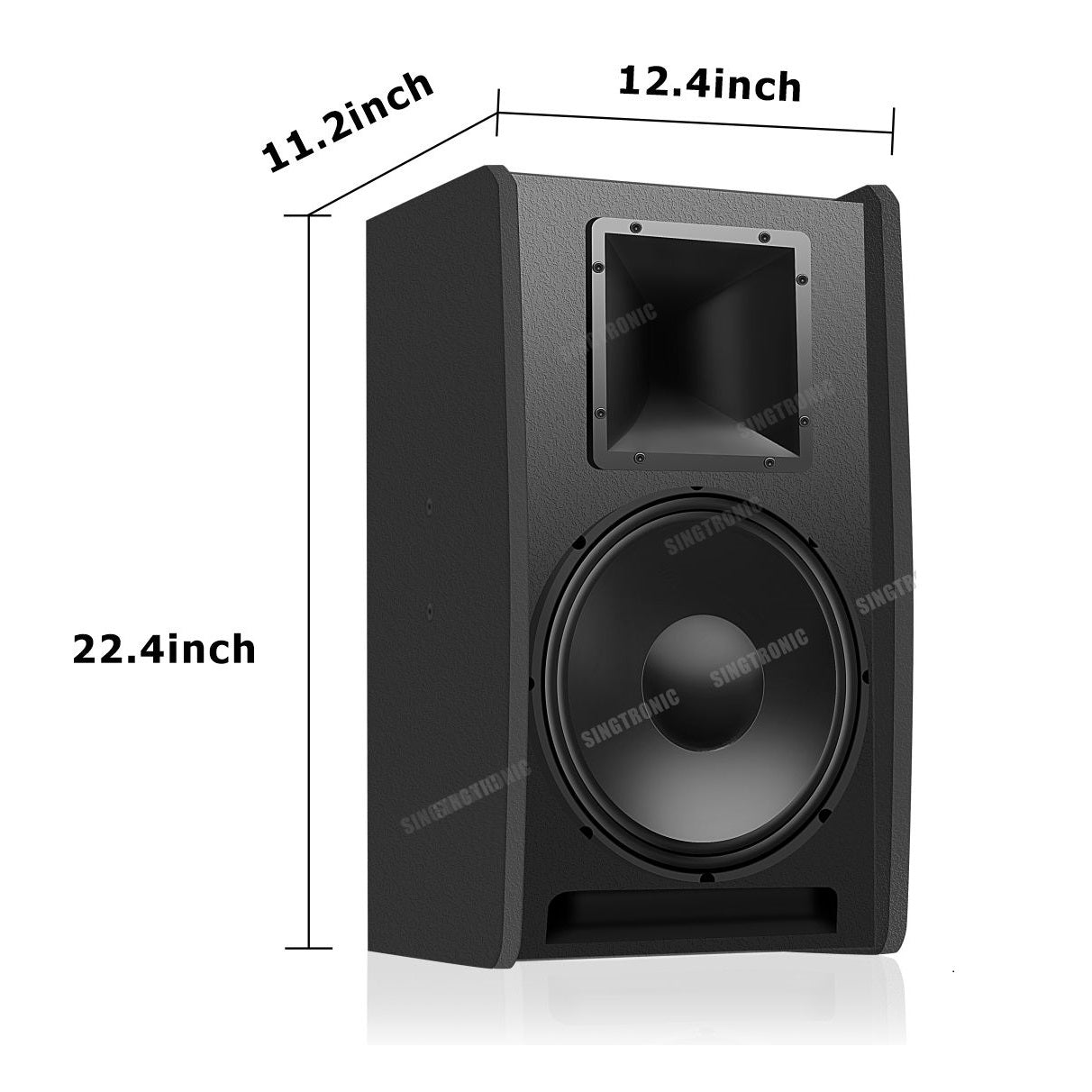 Singtronic KS-550Pro Professional 2000W Karaoke Speaker (Pair)