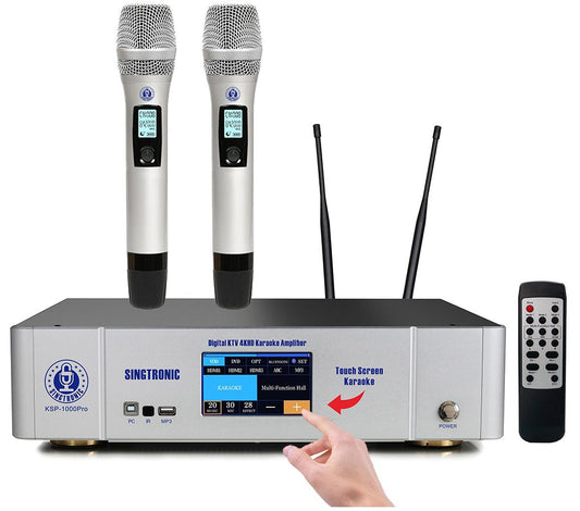 Singtronic KSP-1000Pro Professional 2000W Digital Karaoke Sound Processor Amplifier