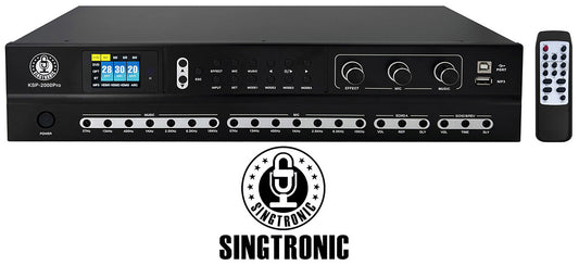 Singtronic KSP-2000Pro Professional Digital 3000W Sound Processor Mixing Amplifier Karaoke